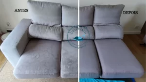 limpeza de sofás